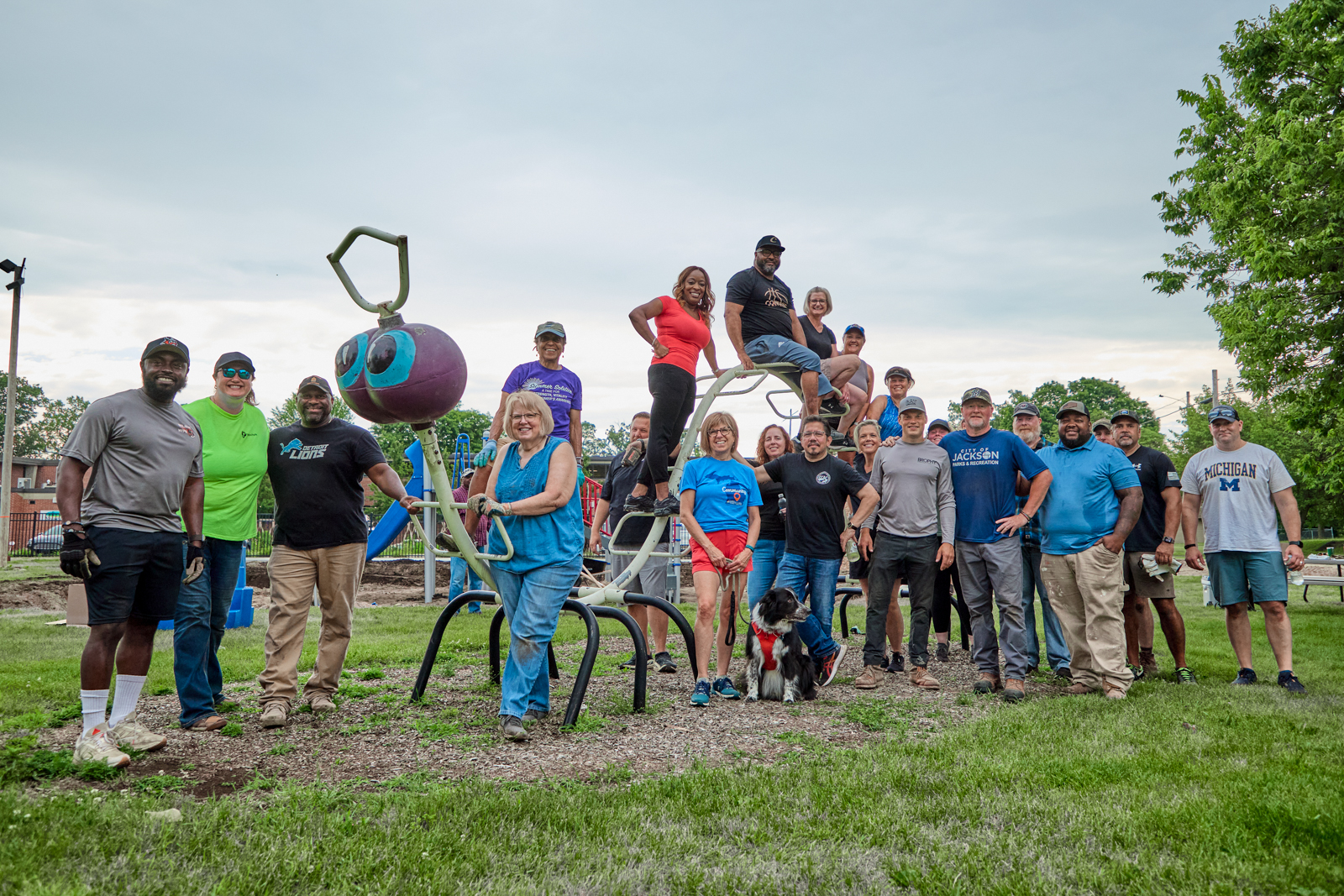 Community Playground Build Mlk Cia